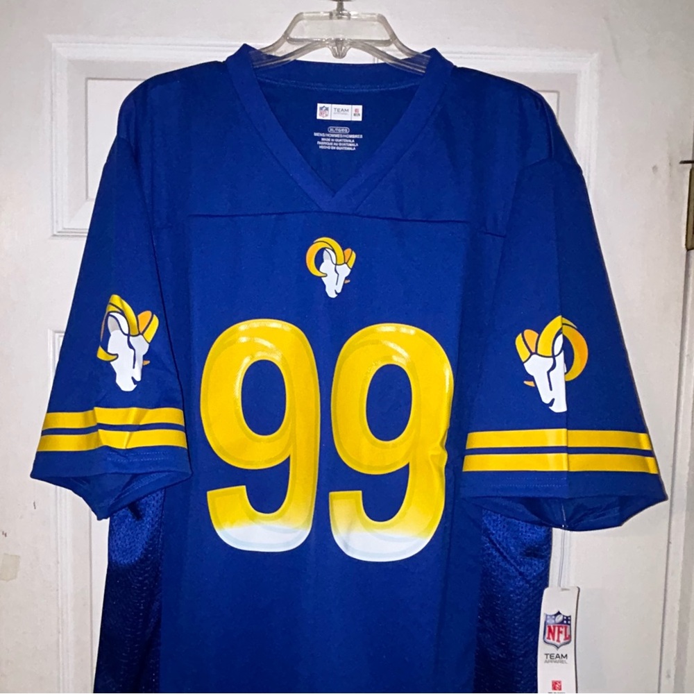 🐏🏈 Los Angeles Rams #99 DONALD NFL Football Jersey 🏈🐏